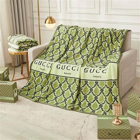 gucci throw blanket fake|gucci sheets for queen size.